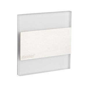 Svietidlo LED 0,8W, 3000K, 13lm, IP20, hliník, BOČ-SCH, 75x75, TERRA LED WW (Kanlux)