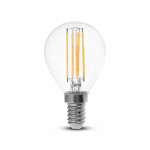 Žiarovka LED Filament E14 4W, 6000K, 400lm, P45 VT-1996D (V-TAC)
