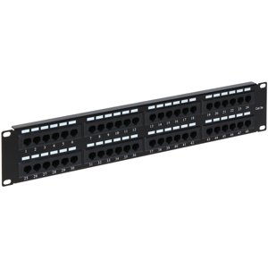 Patch panel 48xRJ45 Cat5E UTP 150MHz (SOLARIX)