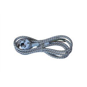 Kábel flexošnúra 3m 3x0,75 mm2 opradená