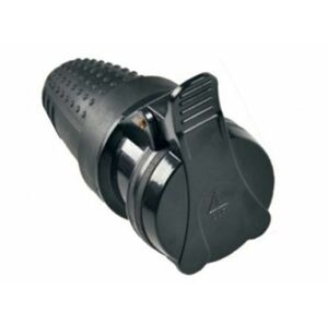 Zásuvka 230V, IP44 na kábel gumená (HDX)