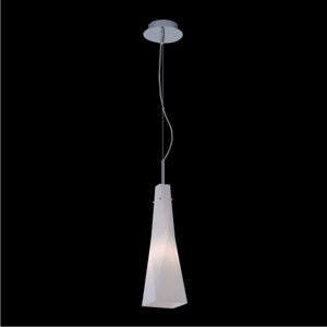 Svietidlo CASSABLANCA/MD1210-1W/1xE14/60Wmat.: chrómE/OPAL GLASS (LUXERA)