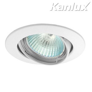 Svietidlo GU5,3 50W, IP20, biela, BOp-Z, O82x4, VIDI CTC-5515-W (Kanlux)