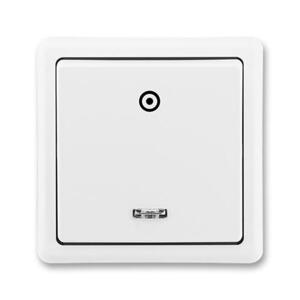 Tlacidlo (1/0Ss) 10A/250V (SS) biela Classic (ABB)