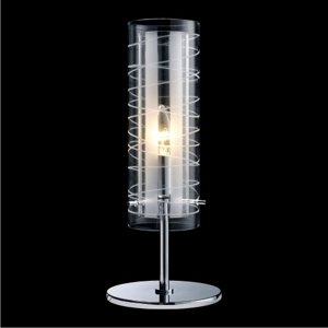 Svietidlo PALMIRA/9801-T/1xE14/60W, chrómE, TABLE,mat.: chrómE (LUXERA)