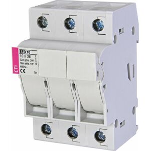 Poistkový odpojovač EFD 10 3-pólový 32A 690V pre CH10 gG/aM (ETI)