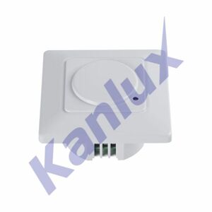 Senzor pohybu HF 1200VA 180°/9m IP20 biela zapustený ZONA MW-L (Kanlux)