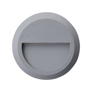 Svietidlo orientačné prisadené RADIX LED 1,5W 4000K IP65 RD 80lm sivé (EMITHOR)