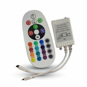 Ovládač pre LED pásiky 12/24V 72W pre RGB s ovládačom VT-2472 (V-TAC)