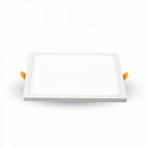 Mini LED panel štvorcový Frameless zapustený 8W, 3000K, 800lm, VT-888 (V-TAC)