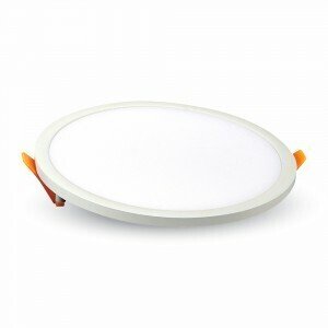 Mini LED panel okrúhly Frameless zapustený 22W, 6000K, 2200lm, VT-2222 (V-TAC)
