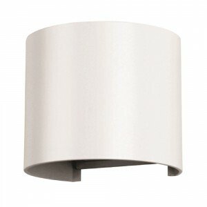 Nástenné LED svietidlo okrúhle 6W, 4000K, 660lm, IP65, biele VT-756 (V-TAC)