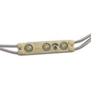 Modul LED IP67 12V 3xLED 1W, Modrá, 100lm, VT-28353 (V-TAC)