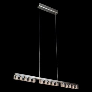Svietidlo EDGAR/P8205-15A-F5AE/15xG4/10W,NS,mat.: NICKEL SATIN (LUXERA)