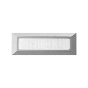 Svietidlo orientačné prisadené RADIX LED 4W 4000K IP65 SQ 220lm, sivé  (EMITHOR)