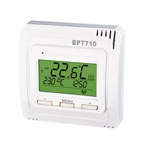 Termostat BPT710-1-1 zelené podsvietenie vysielač (Elektrobock)