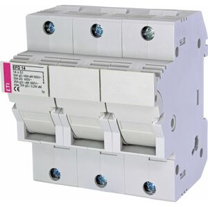 Poistkový odpojovač EFD 14 3-pólový 50A 690V pre CH14 gG/aM (ETI)