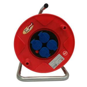 Predlžovací kábel na bubne 33m 4x zás. 3x1,5 mm2, IP44, K35 (Brennenstuhl)