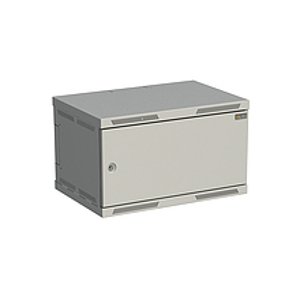 Rozvádzač 600x356x400mm dvere plech SENSA 6U RAL7035 (SOLARIX)