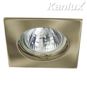 Svietidlo GU5,3 50W, IP20, mosadz pat., BOp-Z, O75x2, NAVI CTX-DS10-AB (Kanlux)