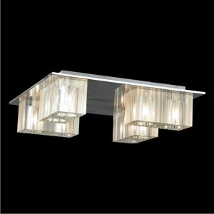 Svietidlo VAMP/C0091-08A/8xG9/40W,mat.: MIRROR STAINLESS STEEL (LUXERA)