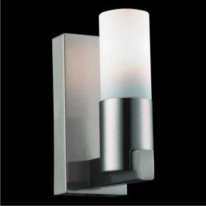Svietidlo ARX/80228801/1xE14/40W, NS, WALL,mat.: NICKEL SATIN (LUXERA)