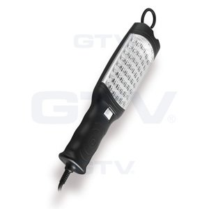 Svietidlo LED 5W, 6000K, 330lm, IP20, 120°, PC-čierna, OS-PR, kábel 5m, KAX48 (GTV)