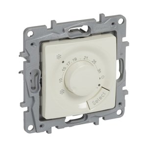 Termostat podlahový 8A/230V otoč. (SS) béžová Niloé (Legrand)