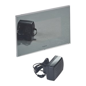 VIDEO VRÁTNIK (VIDEOTELEFÓN) PRÍDAVNÝ MONITOR ZRKADLOVÝ ČIERNY (Legrand)