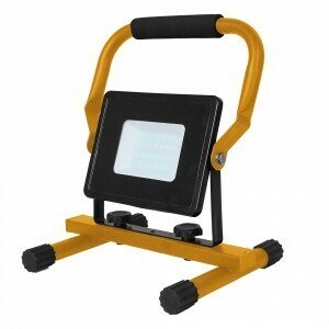 Reflektor LED 30W, 6400K, 2550lm, IP65, 100°, Al-čierna, VS-RE, 243x275, VT-4230 (V-TAC)