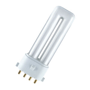 Žiarivka kompaktná 7W, 2G7, 4000K, 400lm, Ra 80, 4pin DULUX S/E (Osram)