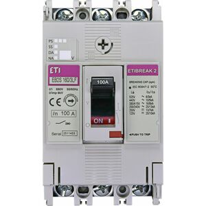 Istič kompaktný 3-pólový 100A 16kA Rada:EB2S (ETI)