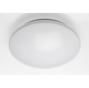 Svietidlo LED 13W, 4000K,800lm, IP44, 180°,, PC-biela, VS-F, O 260x90mm, WENUS (GTV)