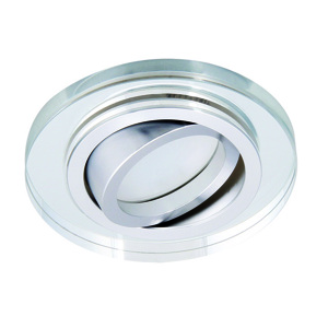 Svietidlo GU10-GU5,3 35W, IP20, strieb., BOp-Z, O90x24, MORTA CT-DTO50-SR (Kanlux)