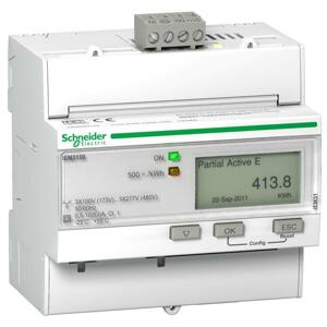 Elektromer trojfázový 63A, digitálny MODBUS(Schneider)