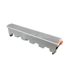 Lineárne LED svietidlo zapustené 20W, 6000K, 1400lm, VT-20002 (V-TAC)