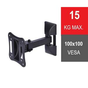 Držiak TV nástenný 10"-27" 20/90 15kg (SOLIGHT)