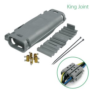 Svorka odbočná IP X8 King Joint 2 5 x 4 ÷ 25 mm2 / priamy: 5 x 10 / 5 x 6 mm2 (RAYTECH)