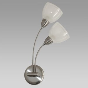 Svietidlo CARRAT/J532206/2xE14/40W,NS/CH,WALL,mat.: NICKEL SAT /CHR./W. (PREZENT)