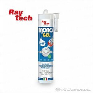 Gél Jednozložkový 300ml priesvitný, pre aplikácie >23 kV/mm/IP68, -60 ÷ 200 °C (RAYTECH)