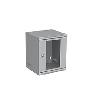 Rozvádzač 355x300x265mm prieh.dvere 10" 6U RAL7035 (SOLARIX)
