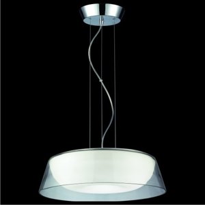 Svietidlo ULTIMA/29123/2xE27/60W, chrómE,mat.: chrómE/CLEAR/FROST (LUXERA)