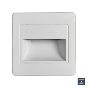Svietidlo LED 1,5W, 4000K, IP20, 120lm, biela-PVC, 86x86x10mm, STEP LIGHT (EMITHOR)