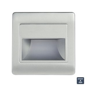 Svietidlo orientačné STEP LIGHT LED 1,5W 4000K IP20 120lm PVC 30V 86x86x10mm (EMITHOR)
