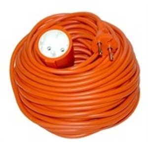 Predlžovací kábel, 1x zásuvka, 40m, oranžová (Solight)