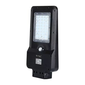 Pouličné LED svietidlo solárne 15W, 4000K, 1600lm, čierne ST-15 (V-TAC)