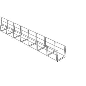 Žľab MERKUR 2 100/100-G "GZ" - vzdialenosť podpier cca 1,9 m Zn (ARKYS)
