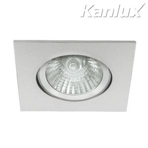 Svietidlo GU10 50W, IP20, hliník, BOp-Z, 82x82x115, TESON AL-DTL50 (Kanlux)