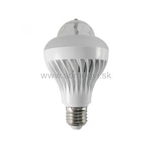 Svietidlo disko otáčajúce RGB LED (SOMOGYI)