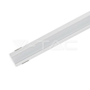 Profil LED hliníkový rohový na povrch 19x19 (sada) 2m, strieborný VT-8114 (V-TAC)